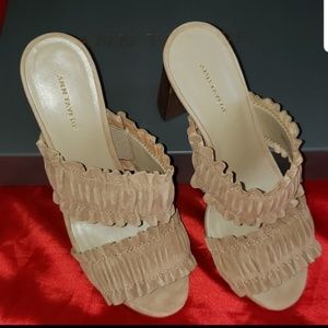 Ann Taylor Genuine Suede Sandals